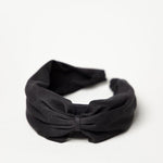 Black Silk Headband