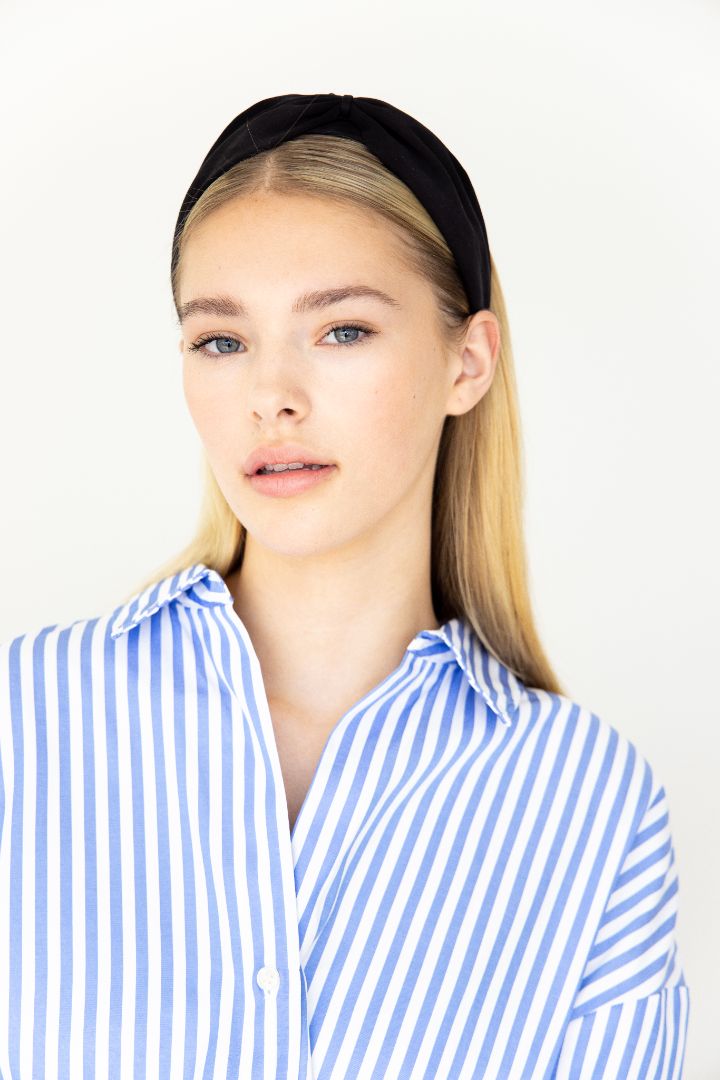 Black Silk Headband