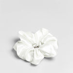 Elegant Bridal Silk Scrunchie Hair Accessory Made in NYC