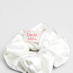 Elegant Bridal Silk Scrunchie Hair Accessory Made in NYC