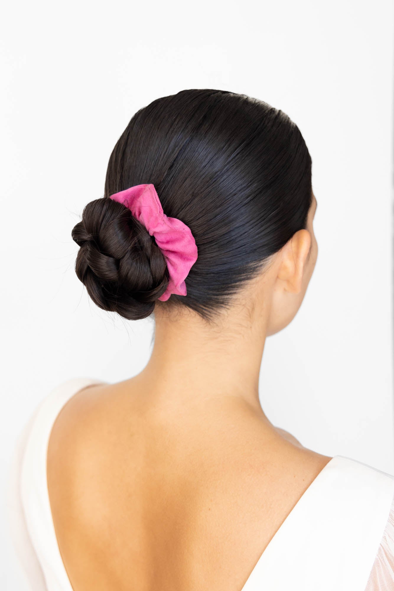 Elegant Silk Scrunchie Hair Accessory Made in NYC